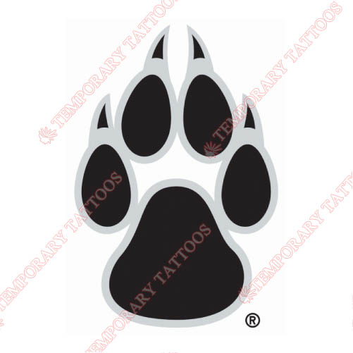 New Mexico Lobos Customize Temporary Tattoos Stickers NO.5428